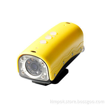 HD Waterproof Sports Camera with 120° Angle of View